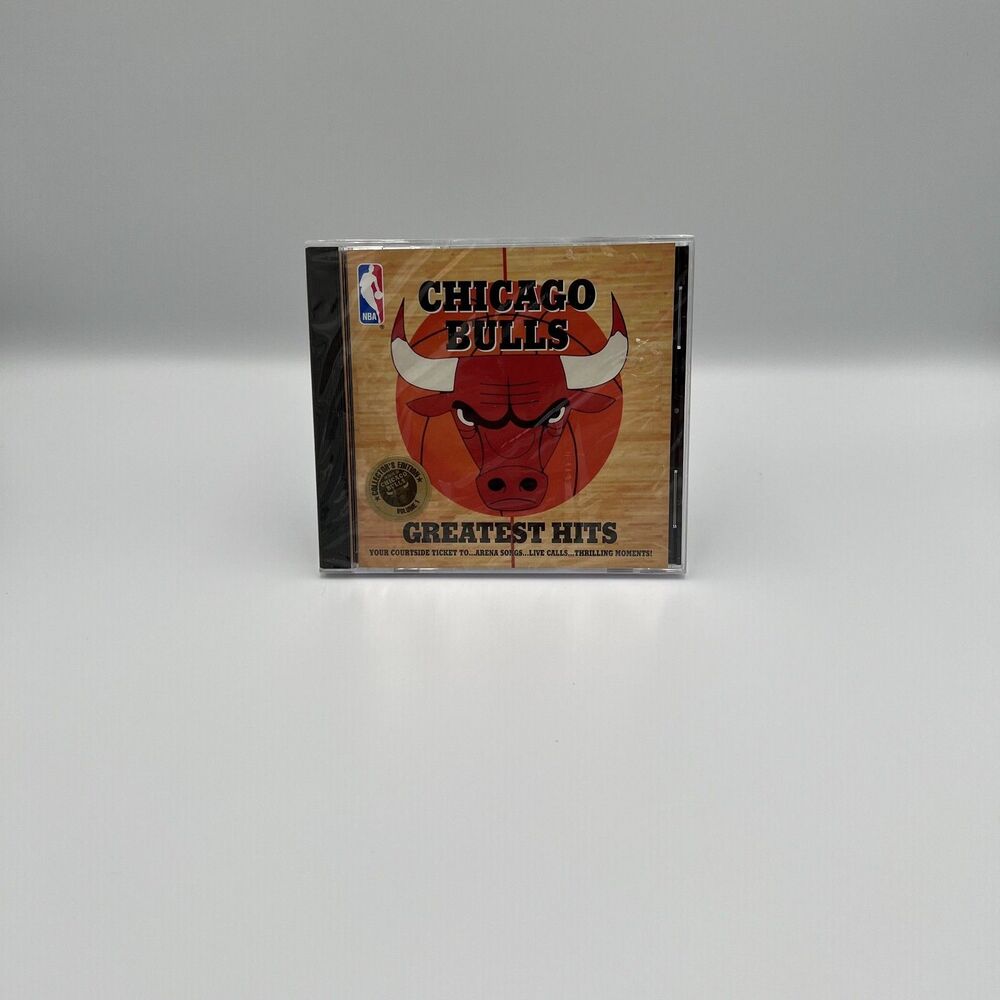 Chicago Bulls Greatest Hits Volume 1 CD 1996 NBA Sealed Jordan Basketball Music